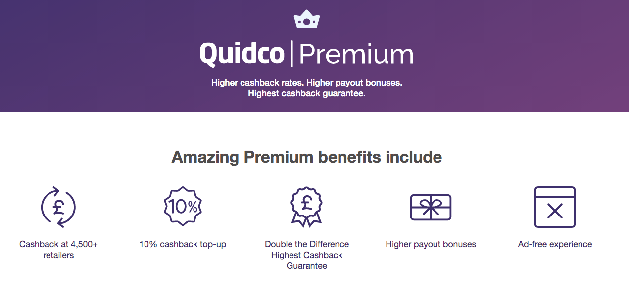 Quidco Premium