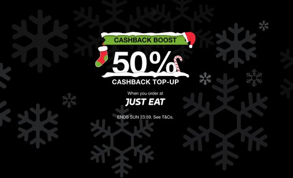 Get 50% cashback on your Just Eat orders — this weekend only